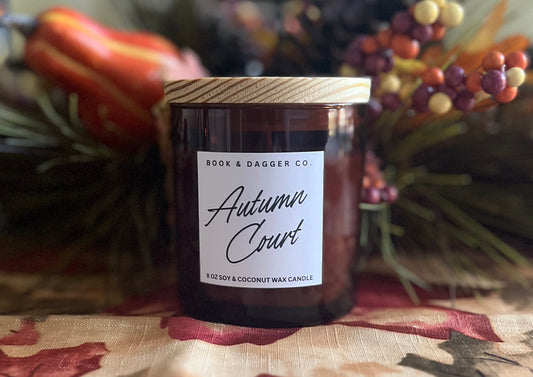 Autumn Court Candle | Prythian Courts Collection ACOTAR Candles