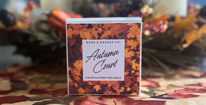 Autumn Court Candle | Prythian Courts Collection ACOTAR Candles