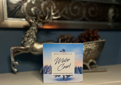 Winter Court Candle | Prythian Courts Collection ACOTAR Candles