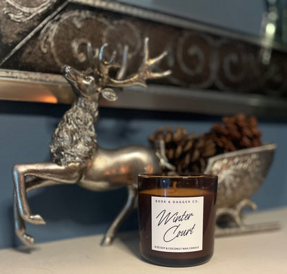 Winter Court Candle | Prythian Courts Collection ACOTAR Candles