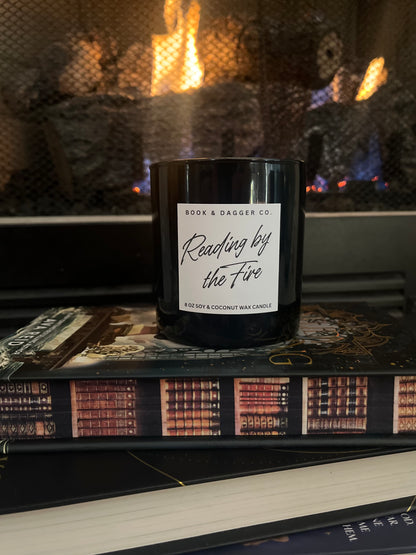 Reading by the Fire 8oz Candle