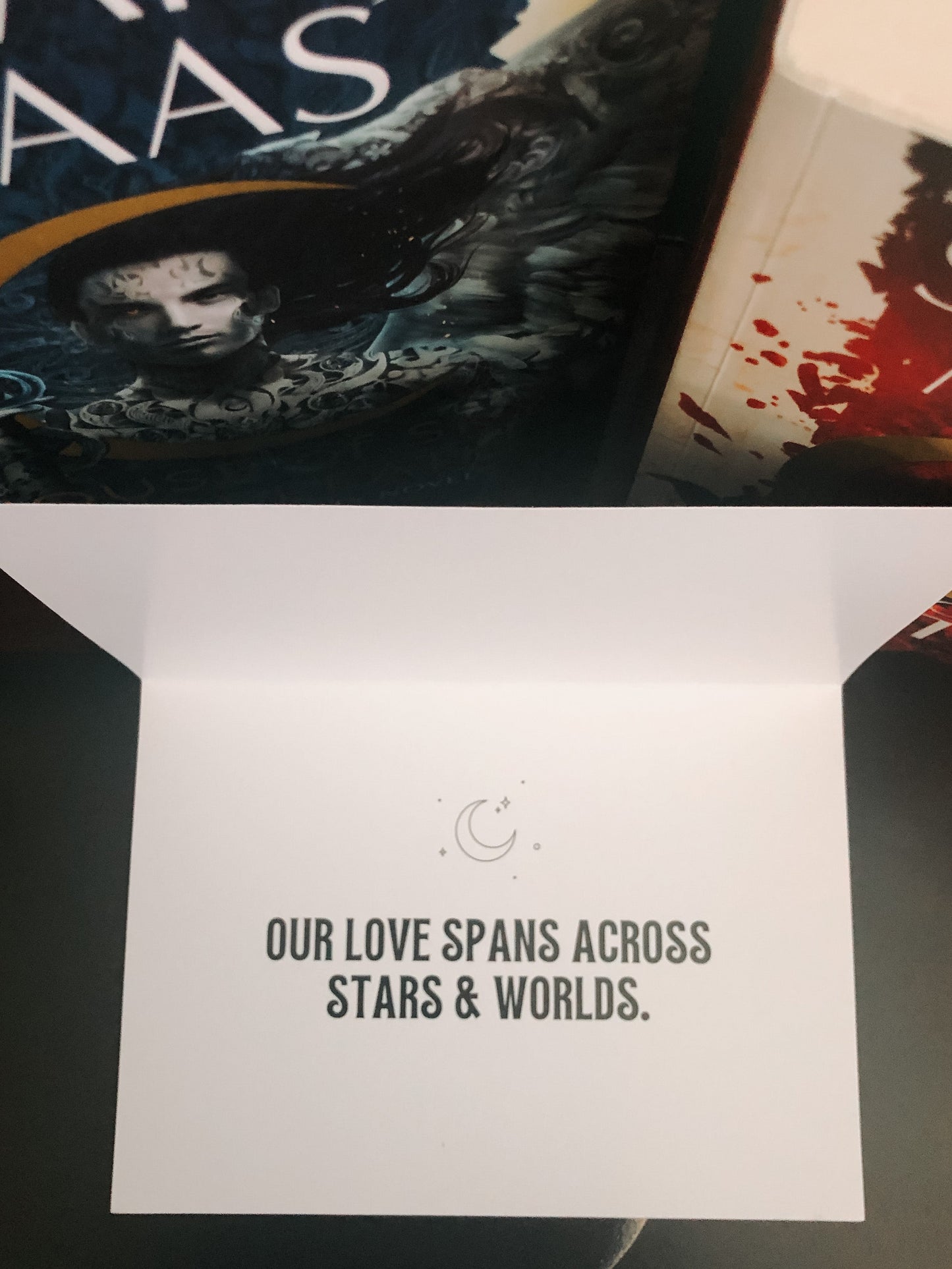 Set of 2 Greeting Cards Inspired by Sarah J. Maas Couples 7x5 Landscape