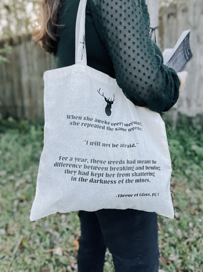 TOG Inspired "My Name is..."15 x 15 100% Cotton Tote bag