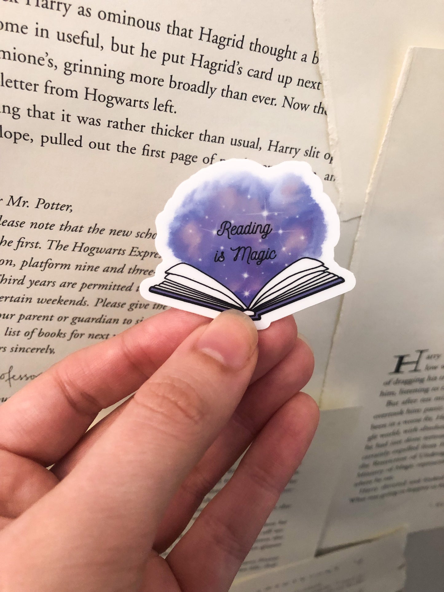 Reading is Magic Book Sticker