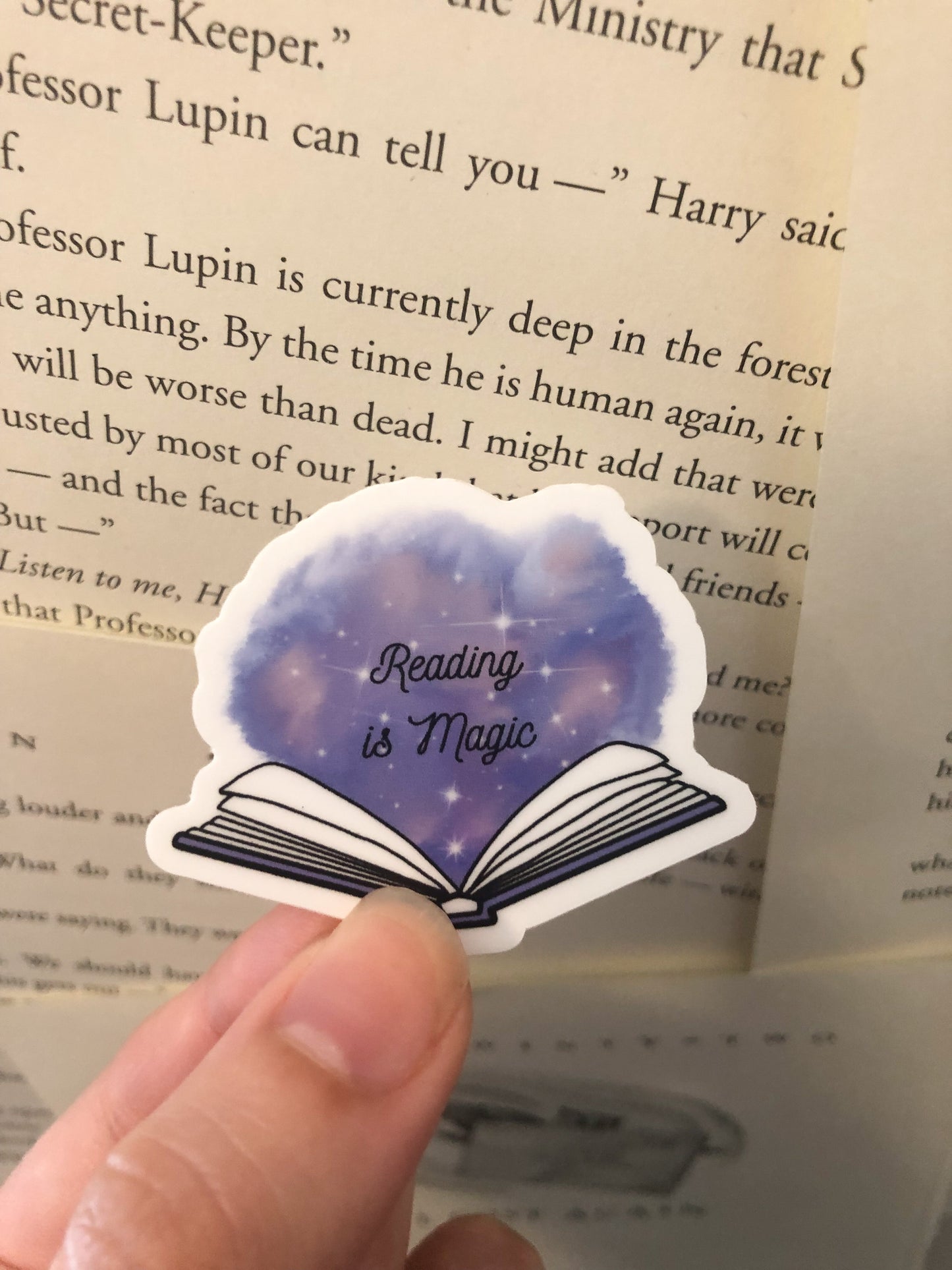 Reading is Magic Book Sticker